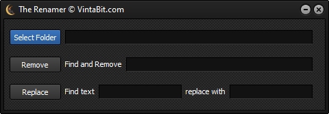 Vintabit The Renamer Post
